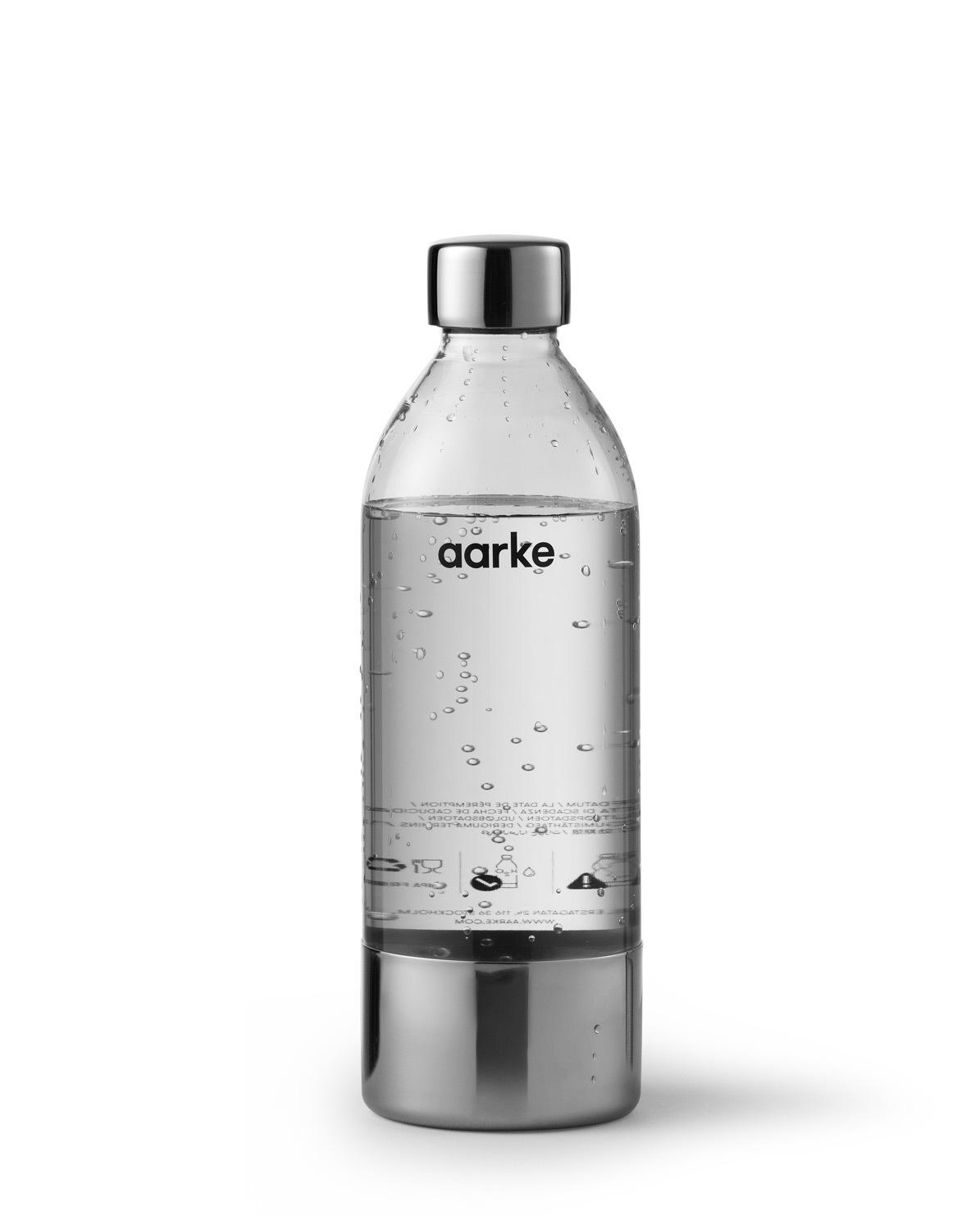 Aarke PET Wasserflasche für Carbonator 3 26 cm H