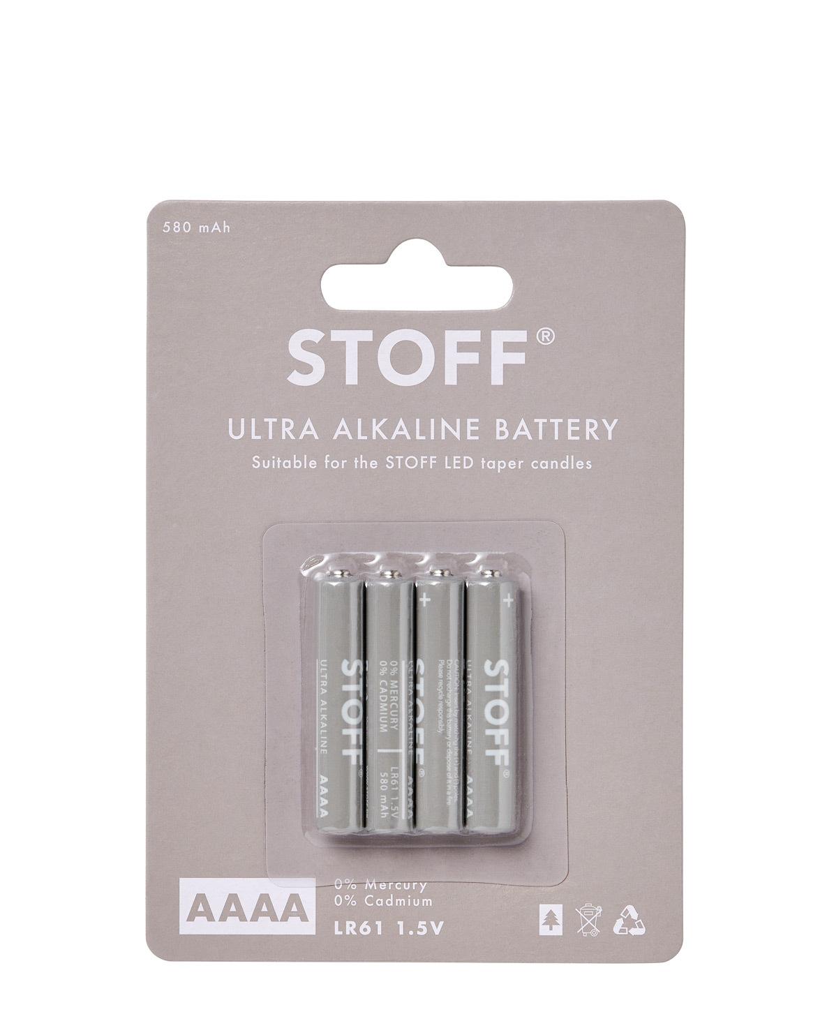 Batterie Set für STOFF LED Kerzen One Size