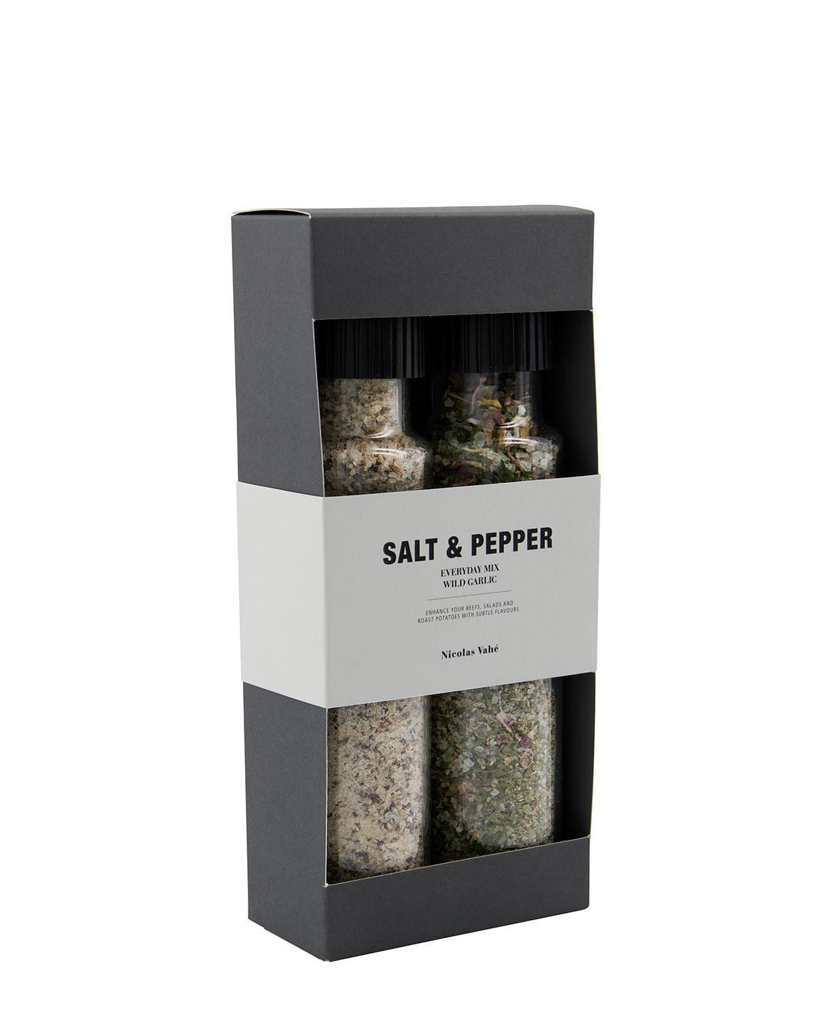 Geschenkset Salz & Pfeffer Everyday mix & Wild Garlic One Size
