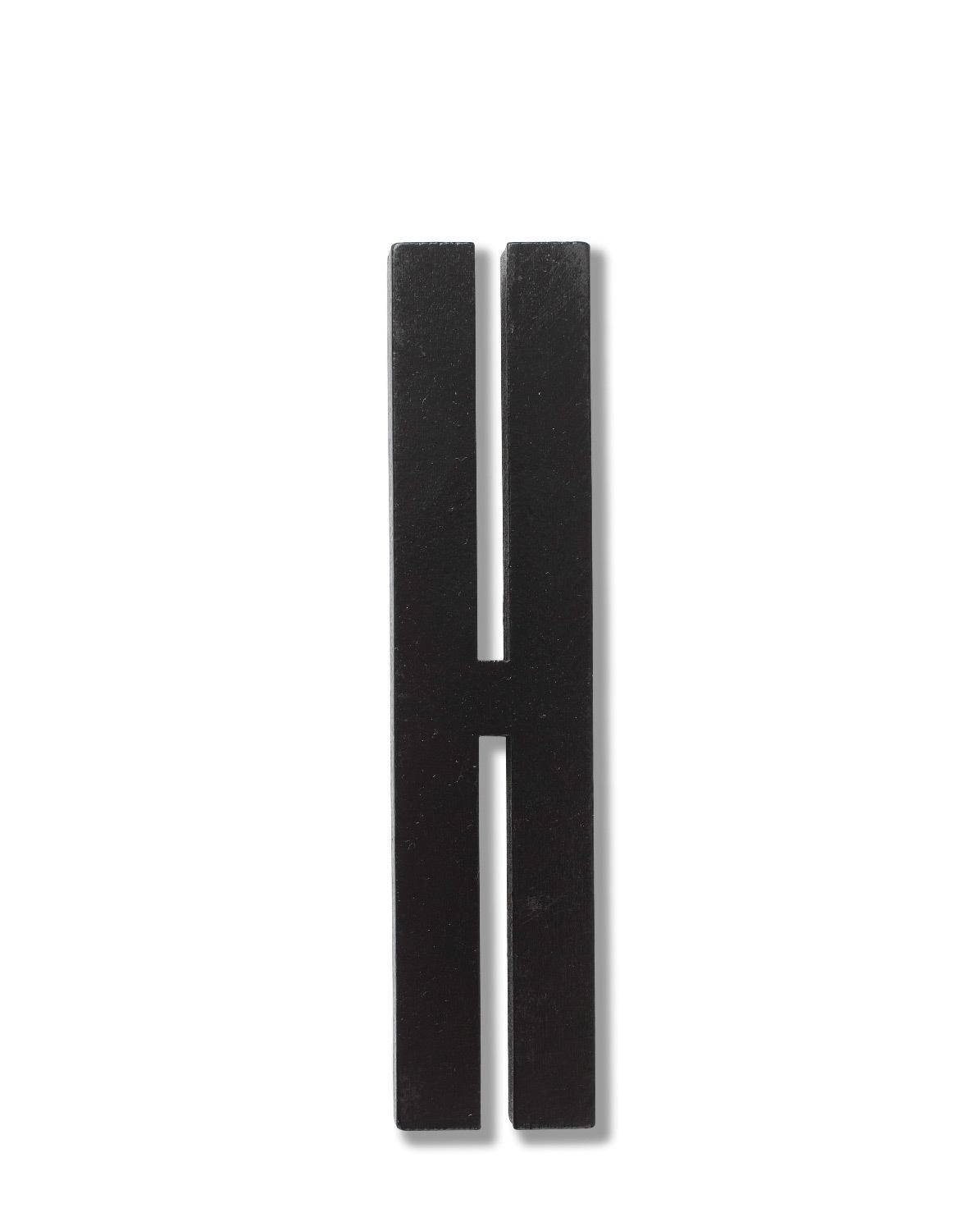 Holzbuchstabe H One Size