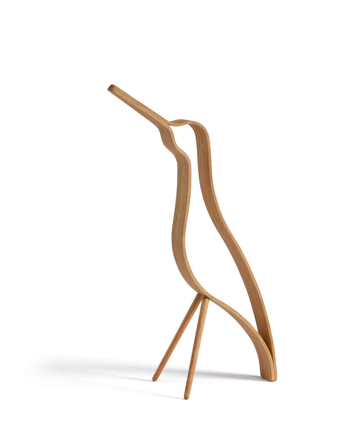 Holzfigur Woody Bird high 32 cm H