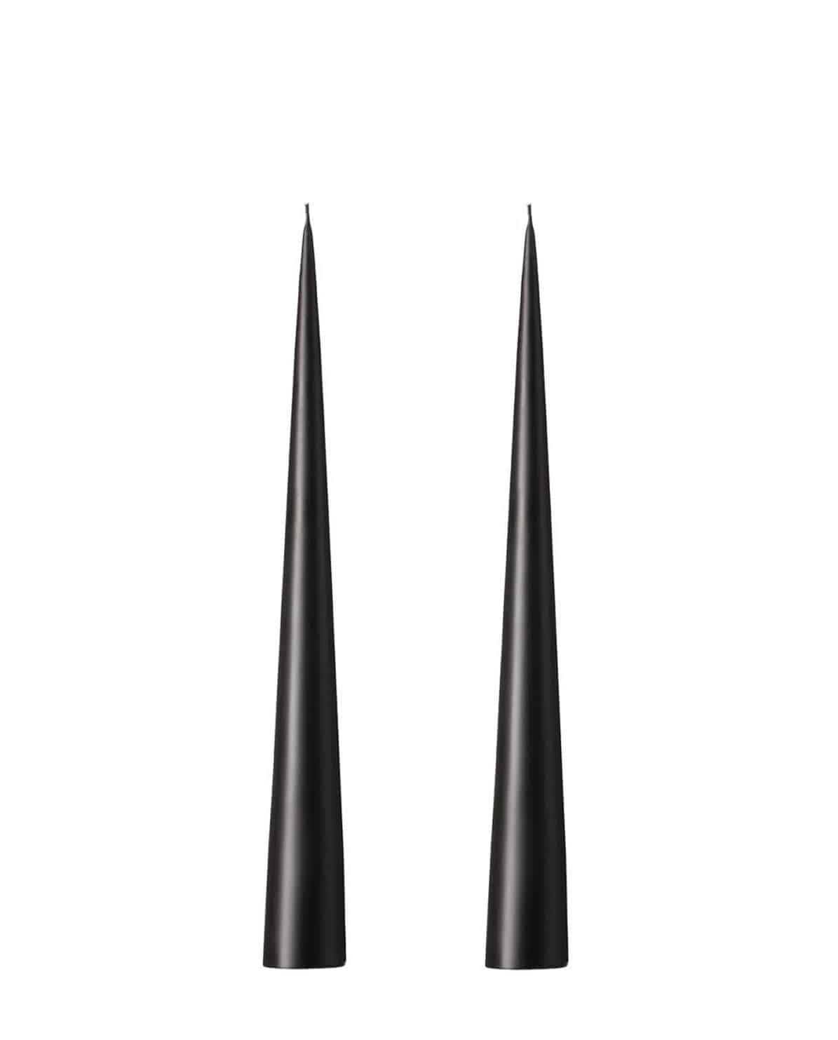 Kegelkerze Set Cone Candles 25 cm H