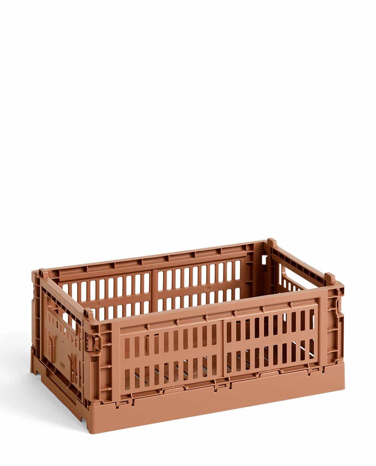 Klappkiste Colour Crate terracotta 26,5 x 17 cm von HAY kaufen