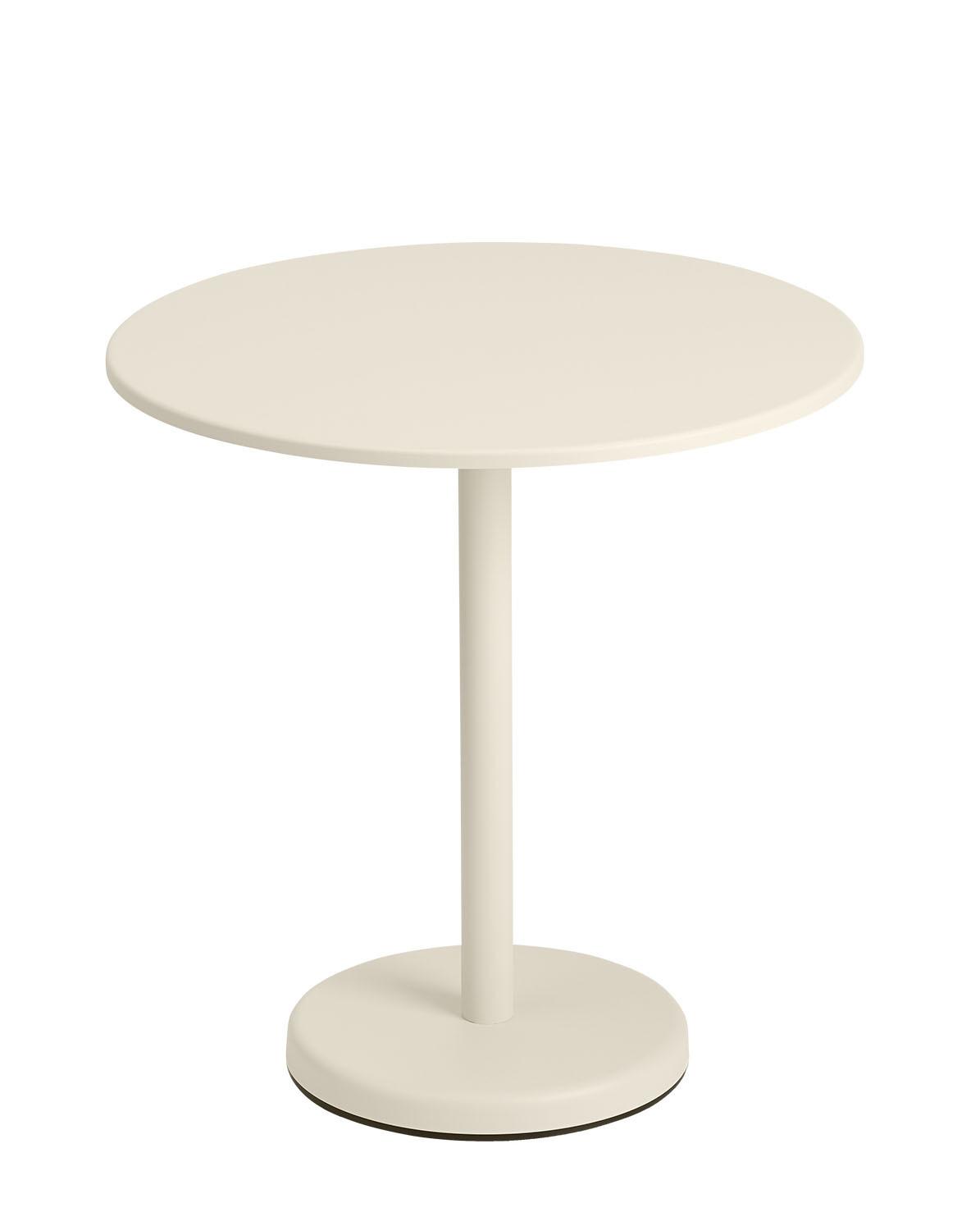 Outdoor Tisch Linear Steel Café Table round One Size