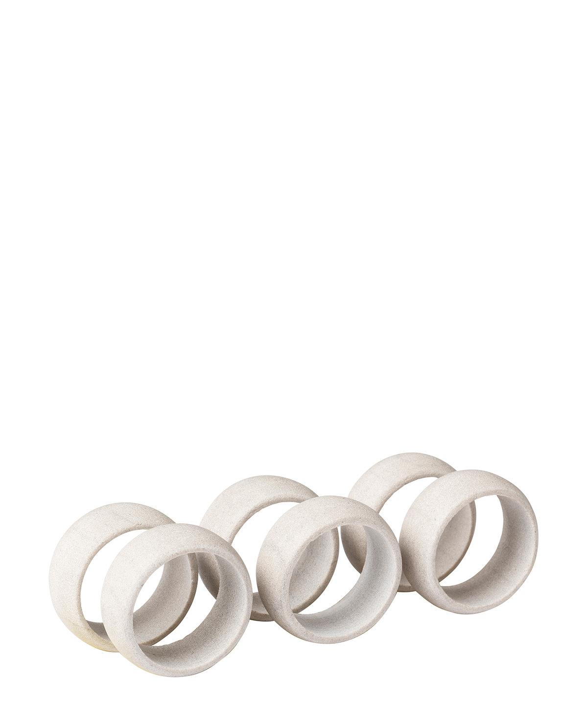 Serviettenring Set Kit Sandstein One Size