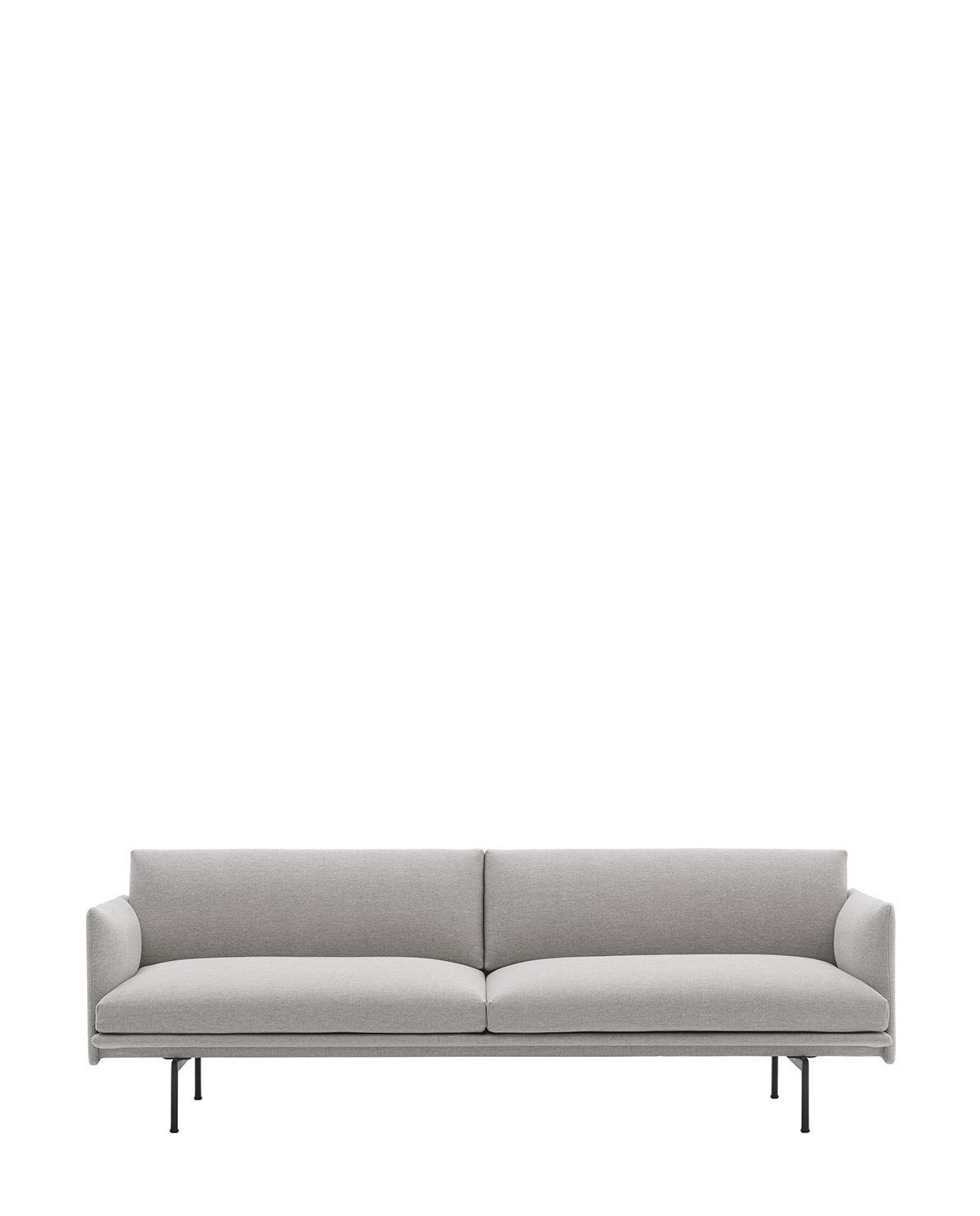 Sofa Outline 3-Sitzer One Size