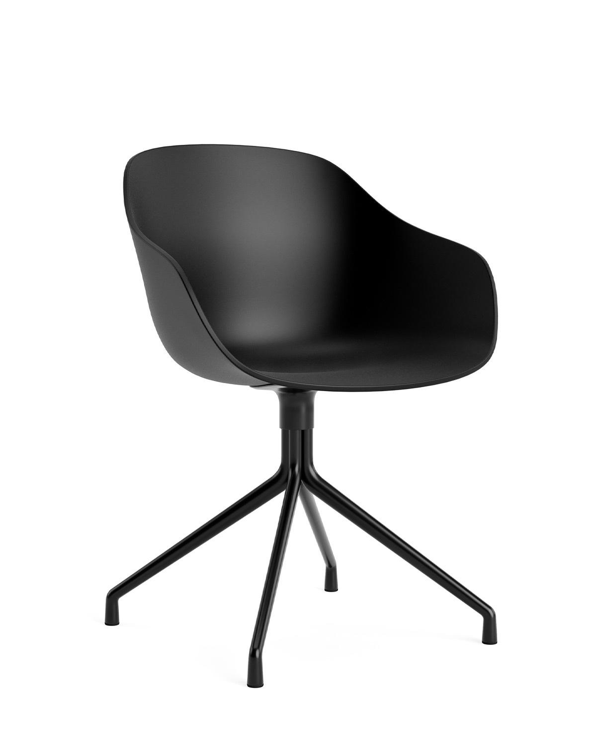 Stuhl About A Chair AAC220 Black powder coated alu 2.0 One Size