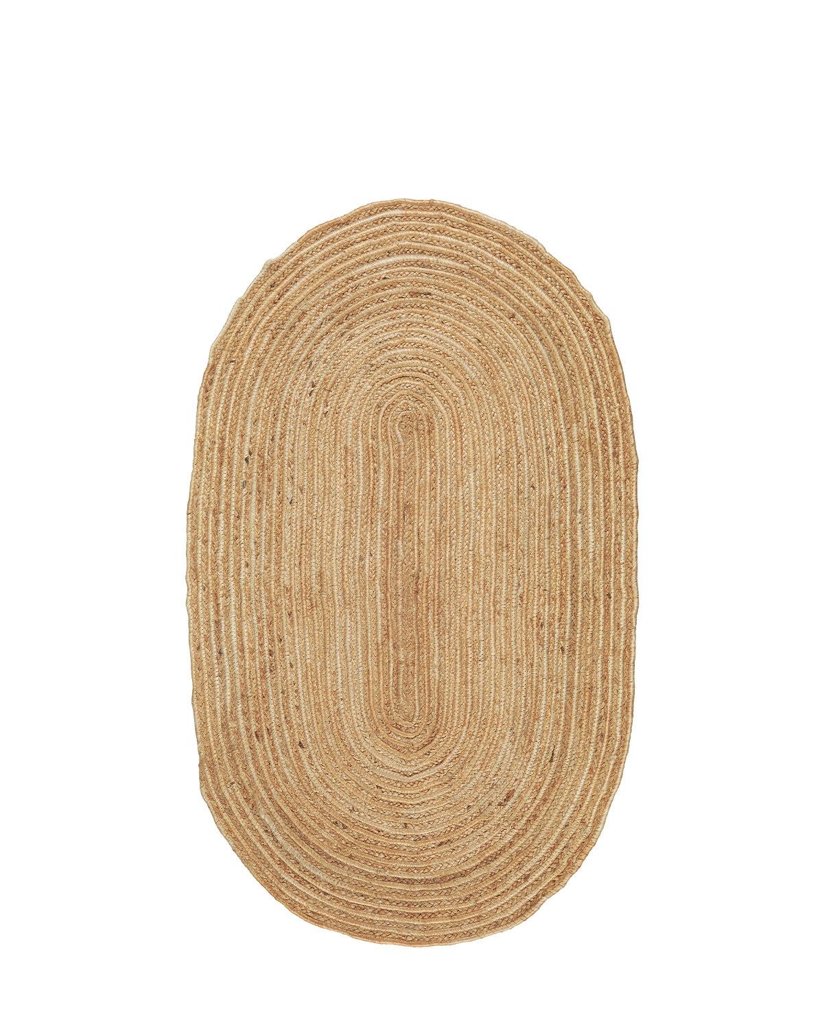 Teppich Jute oval One Size