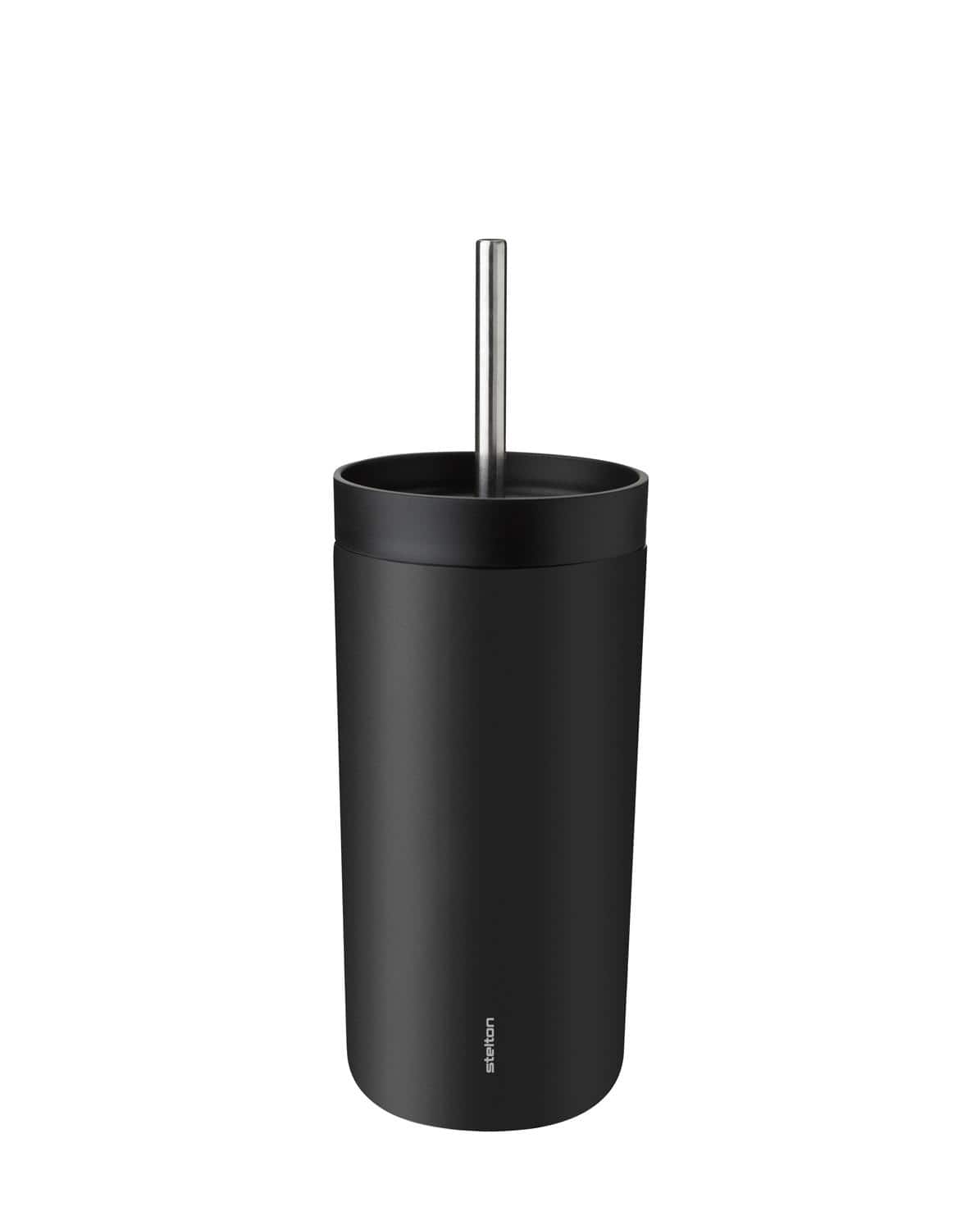 To Go Sip Thermobecher mit Trinkhalm One Size
