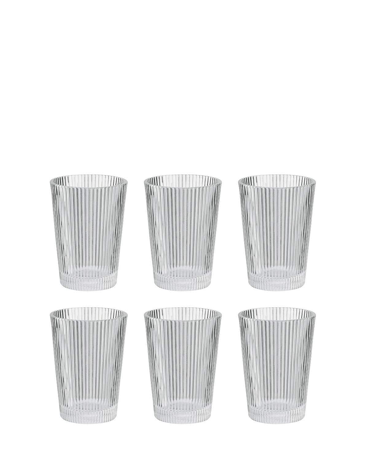 Trinkglas Set Pilastro clear 11 cm H