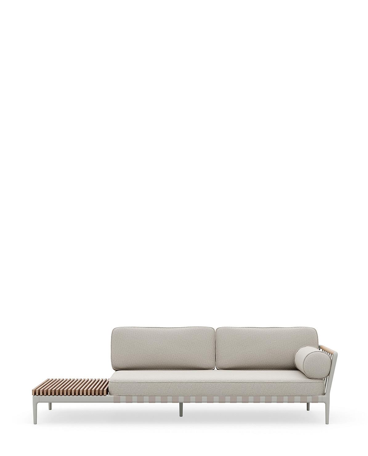 Vipp 720 Sofa Outdoor Open End Left One Size