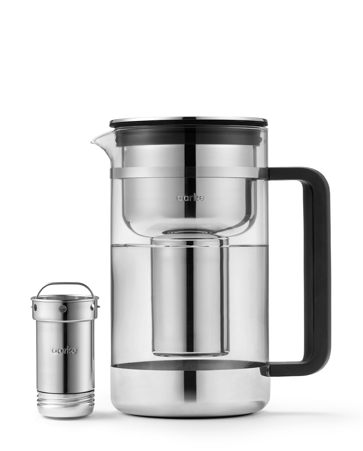 Aarke Wasserfilterkanne mit Karaffe Purifier large One Size