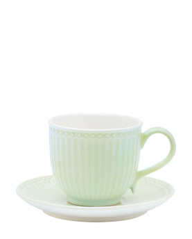 Greengate Alice Tasse & Unterteller