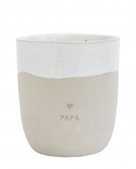 Eulenschnitt Becher Papa