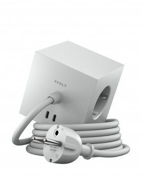 Avolt Mehrfachstecker Square 1 USB-C + Magnet