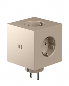 Avolt Mehrfachstecker Square 2 USB C wall mounted