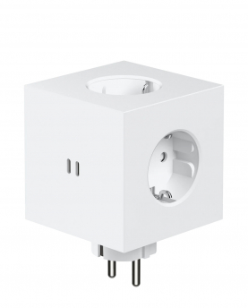 Avolt Mehrfachstecker Square 2 USB C wall mounted