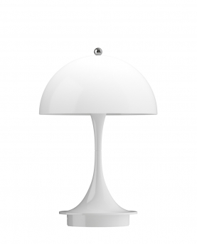 Louis Poulsen Tischleuchte Panthella 160 portable V3 Opal