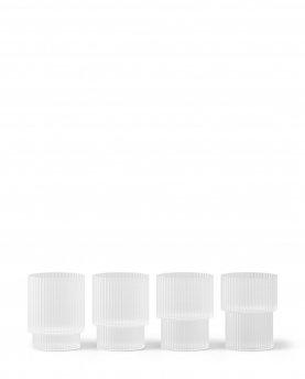 Ferm Living Trinkglas Set Ripple