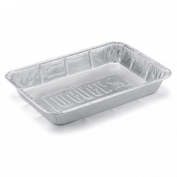 Weber Alu-Tropfschalen groß 10 Stck.