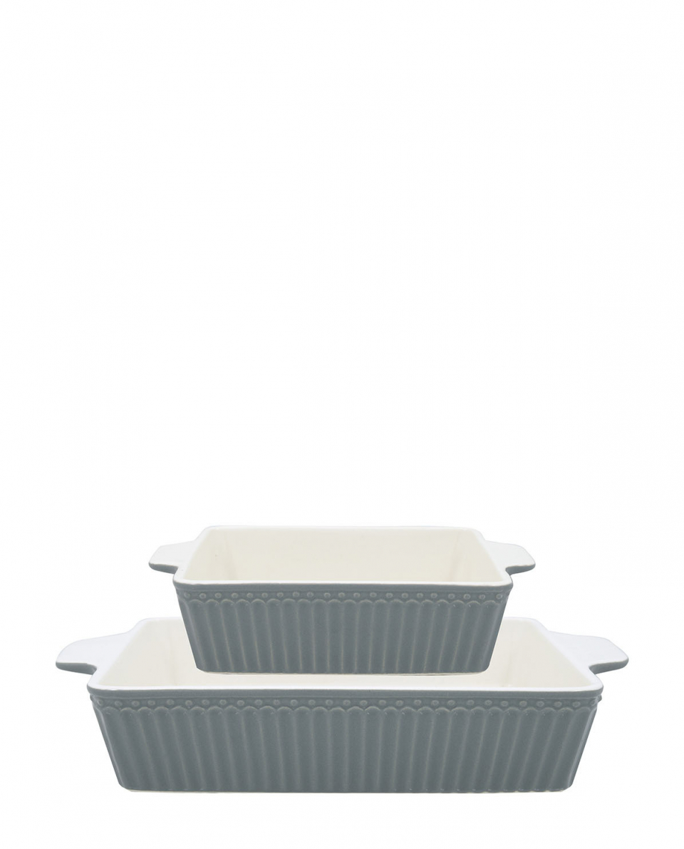 Greengate Auflaufform Set Alice eckig