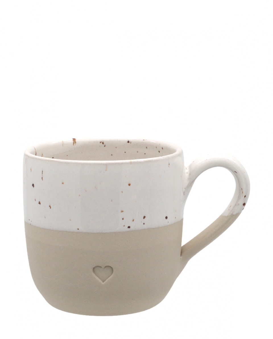 Eulenschnitt Cappuccino Tasse Herz