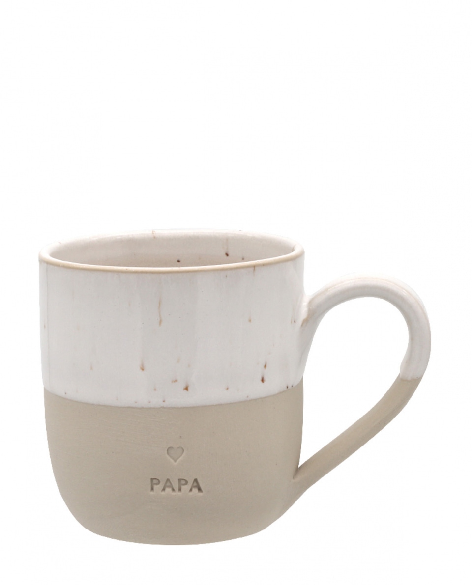 Eulenschnitt Cappuccino Tasse Papa