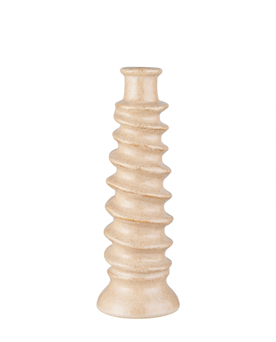 Ib Laursen Kerzenhalter Saga creme schräg One Size