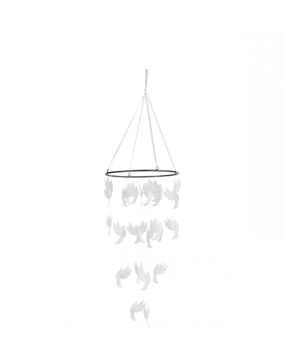 House Doctor Mobile bird off-white One Size