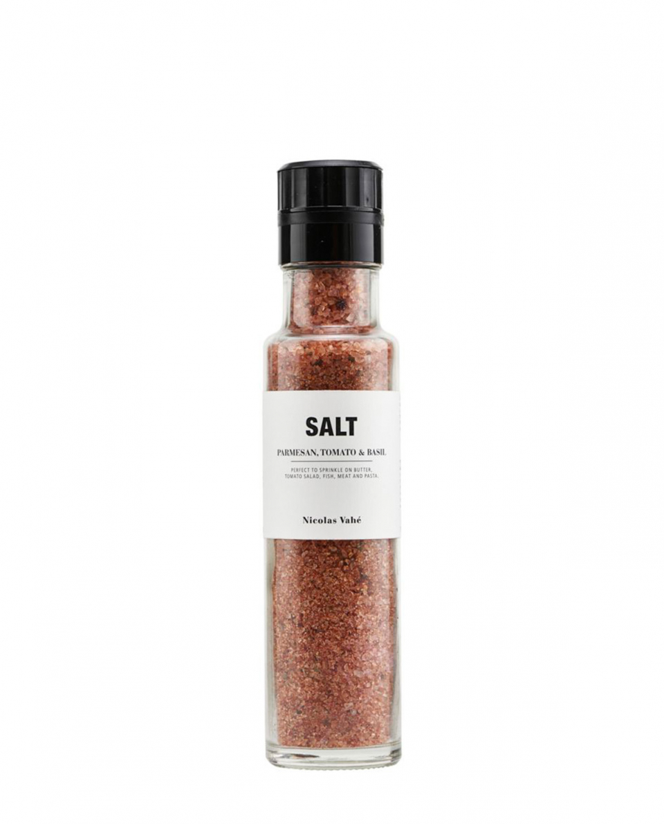Nicolas Vahé Mühle Salz mit Parmesan, Tomate & Basilikum