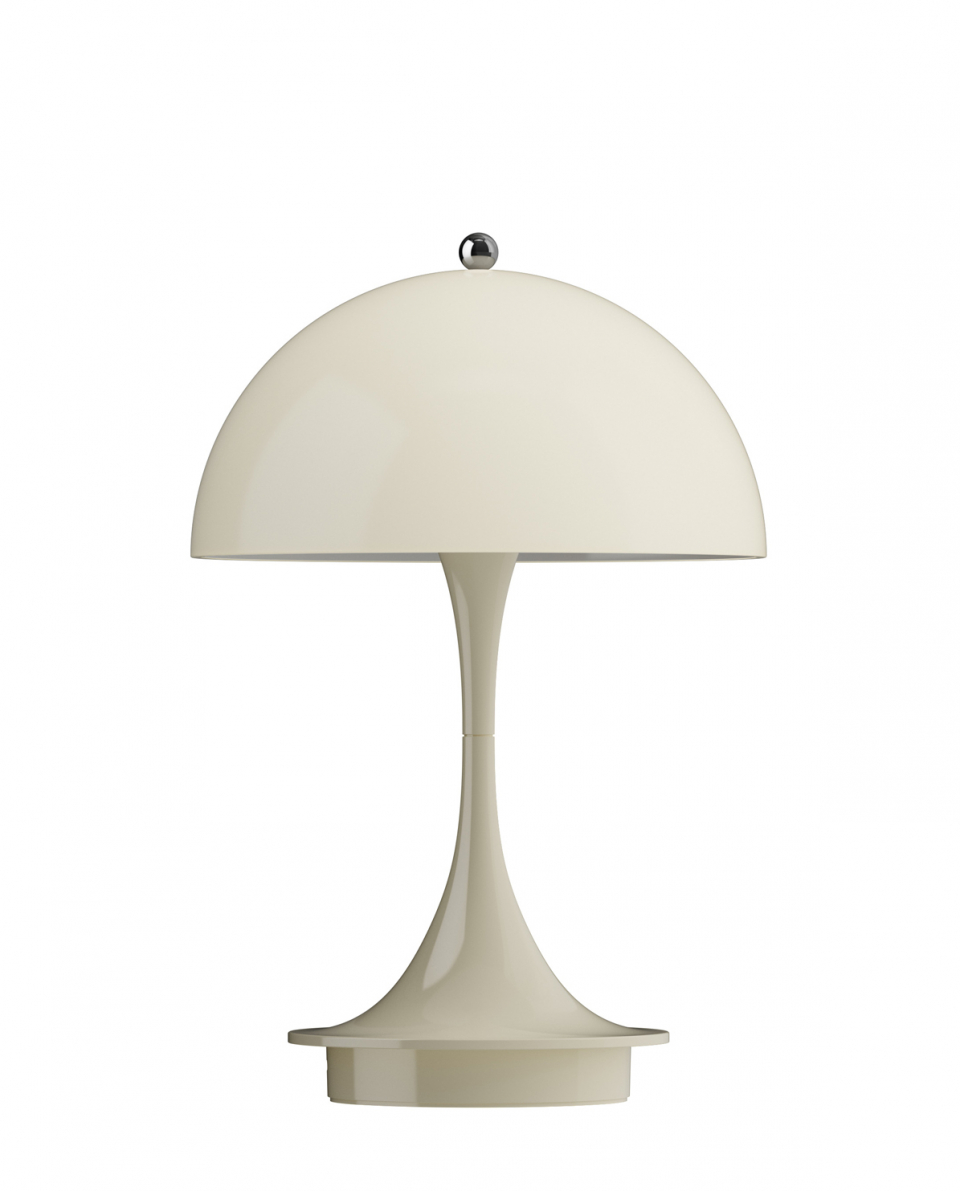 Louis Poulsen Tischleuchte Panthella 160 portable V3 Opal