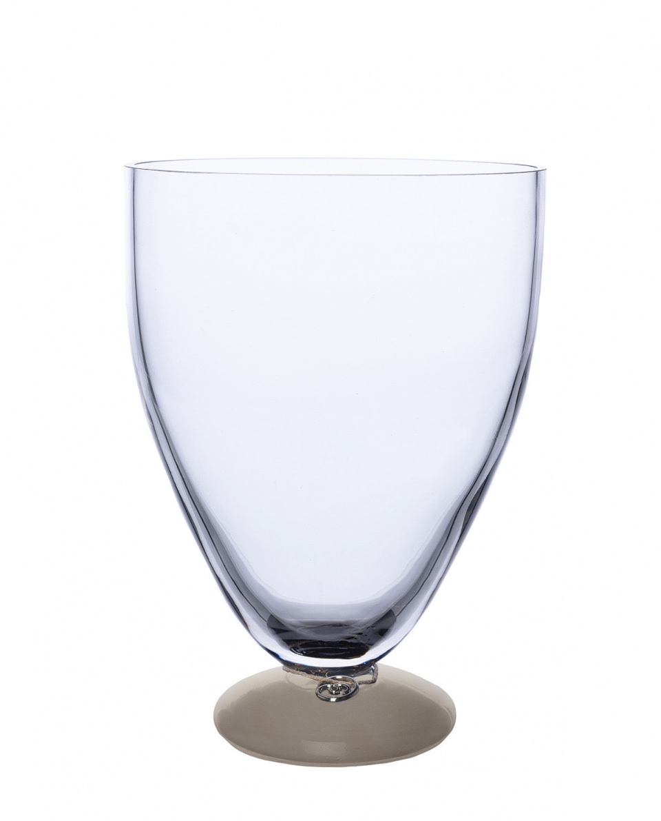 ERNST Vase Glas mit Fuß