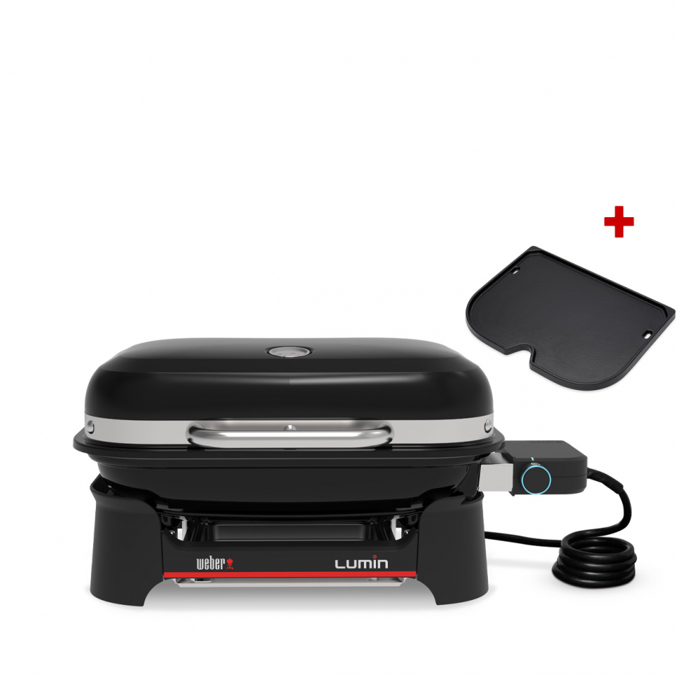 Weber Elektrogrill LUMIN (2026) + gratis Grillplatte