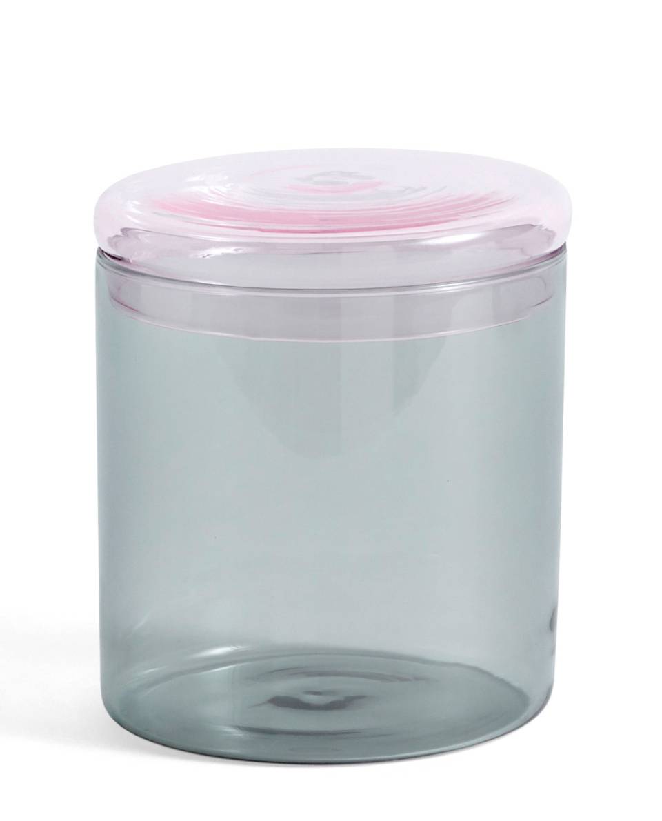 Aufbewahrungsglas mit Deckel Borosilicate Jar L 