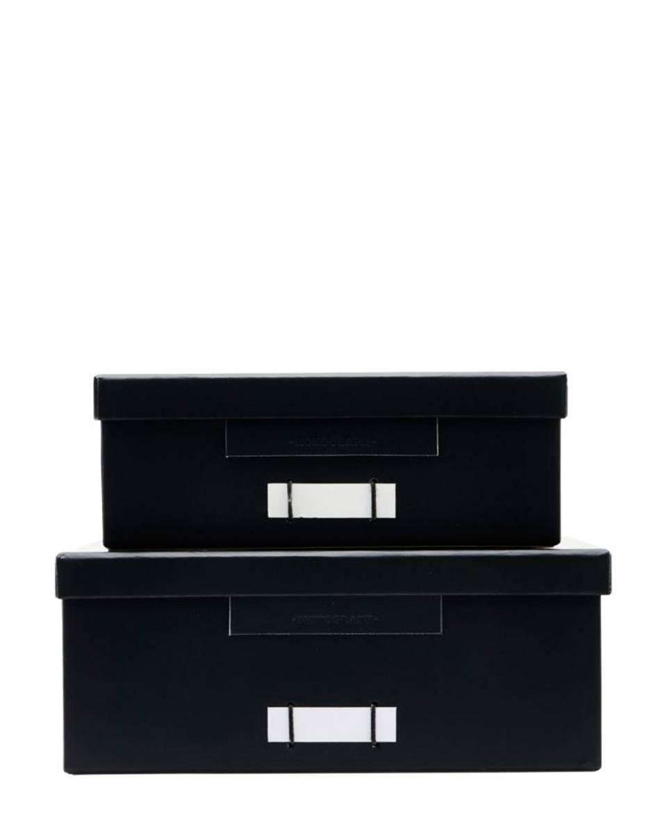 Box mit Deckel Set File 28x22x8 cm