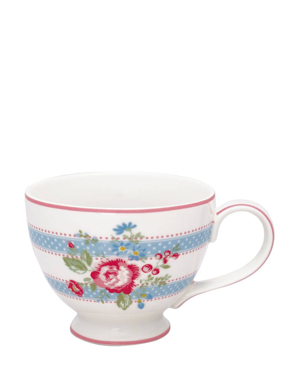Evie Teetasse white One Size