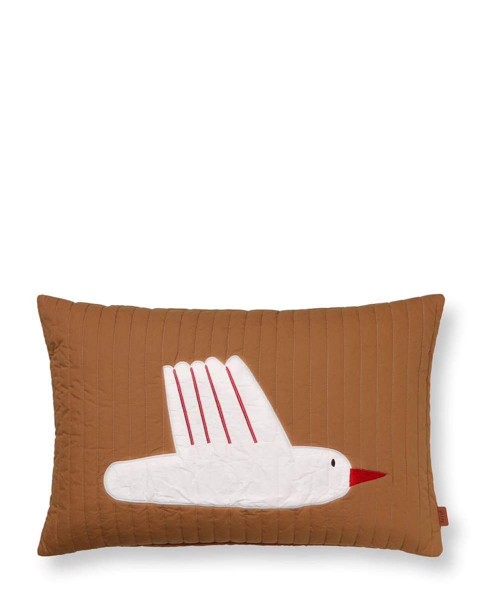 Kissenhülle Bird Quilted 