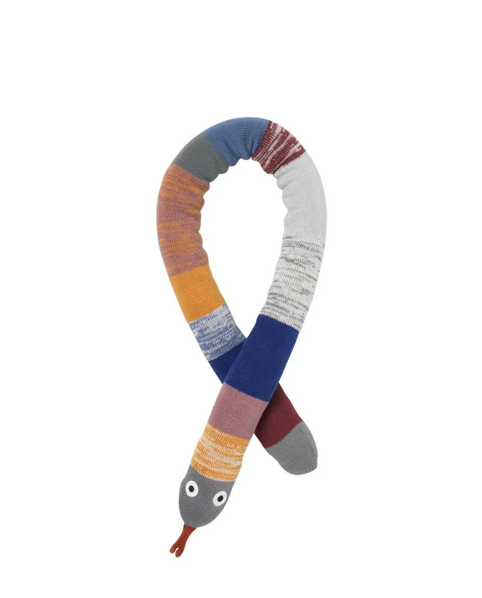 Kissenrolle Snake Dusty Rainbow 105 cm L