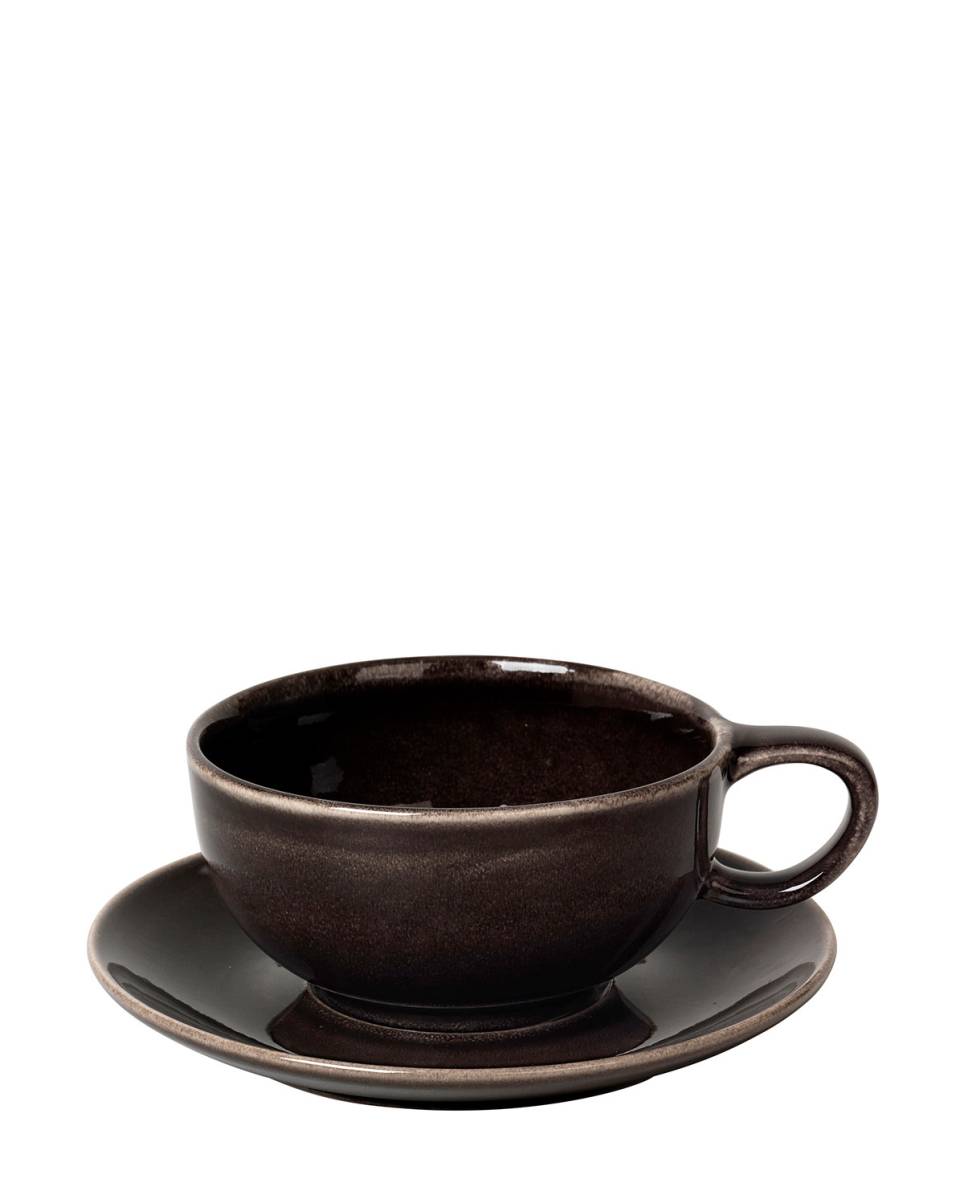Nordic Coal Tasse & Unterteller 