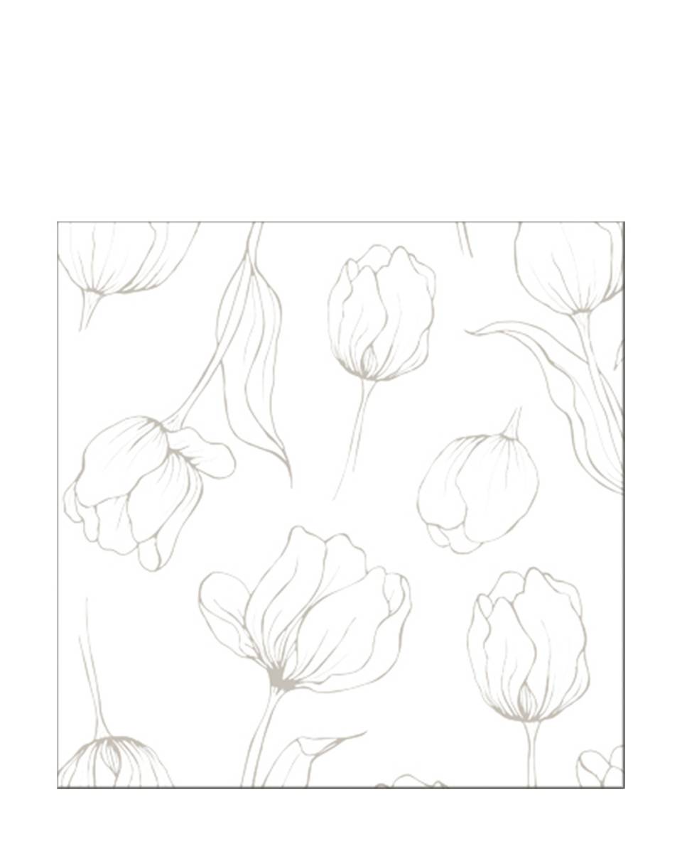 Papierservietten Tulipa One Size