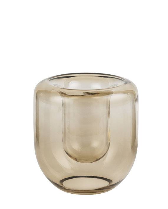 Vase Opal Glas 16 cm H