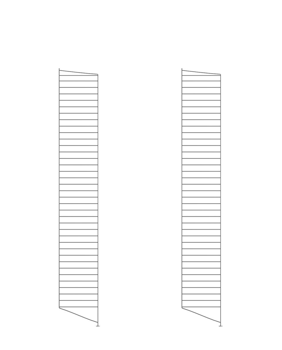 Bodenleiter Set System 200 x 30 cm