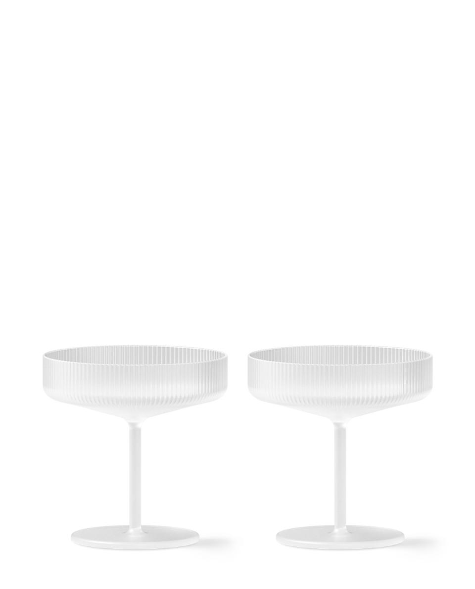 Champagner Glas Set Ripple One Size
