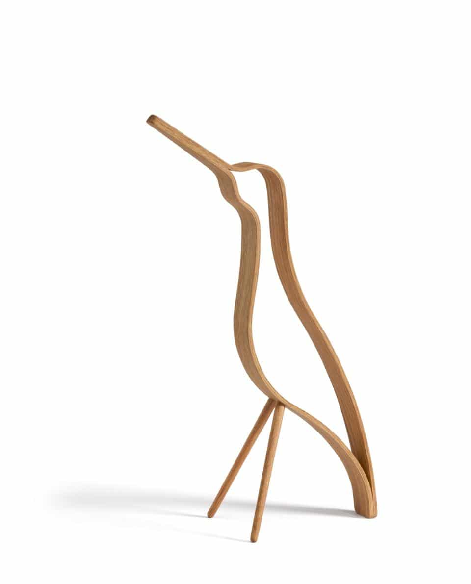 Holzfigur Woody Bird high 