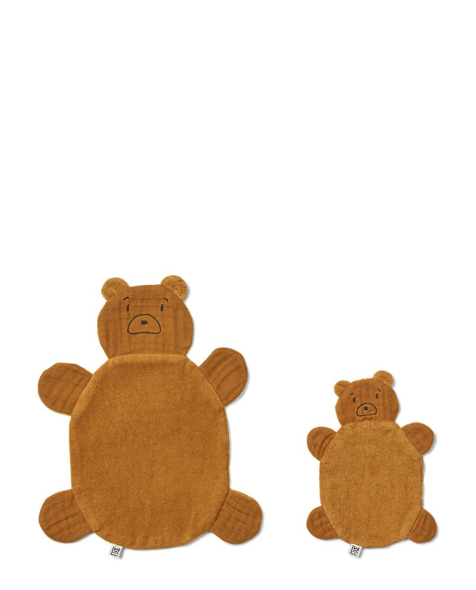 Kuscheltuch Janai mr bear/golden caramel 