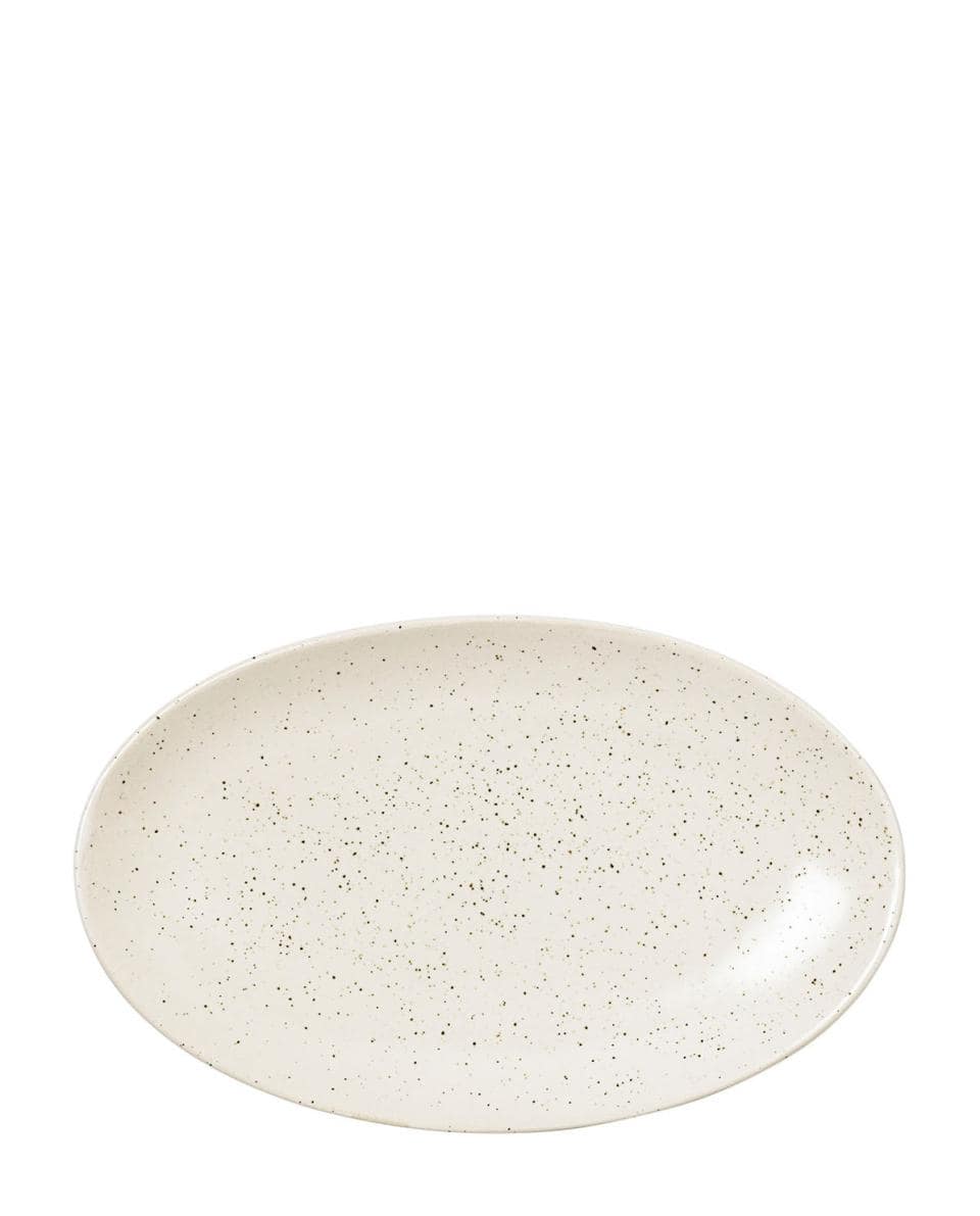 Nordic Vanilla Platte oval 