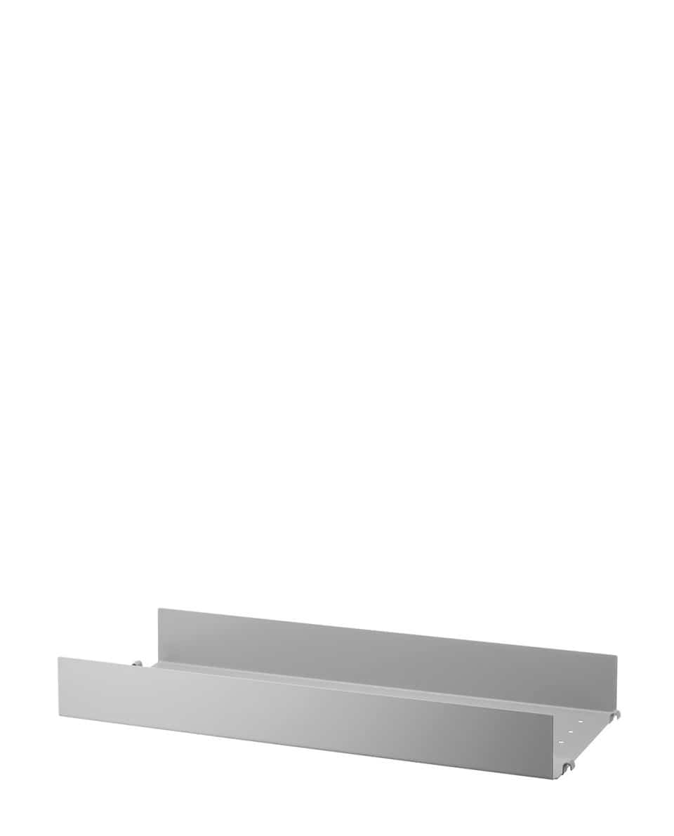 Regalboden Metall hohe Kante System 58 x 20 cm