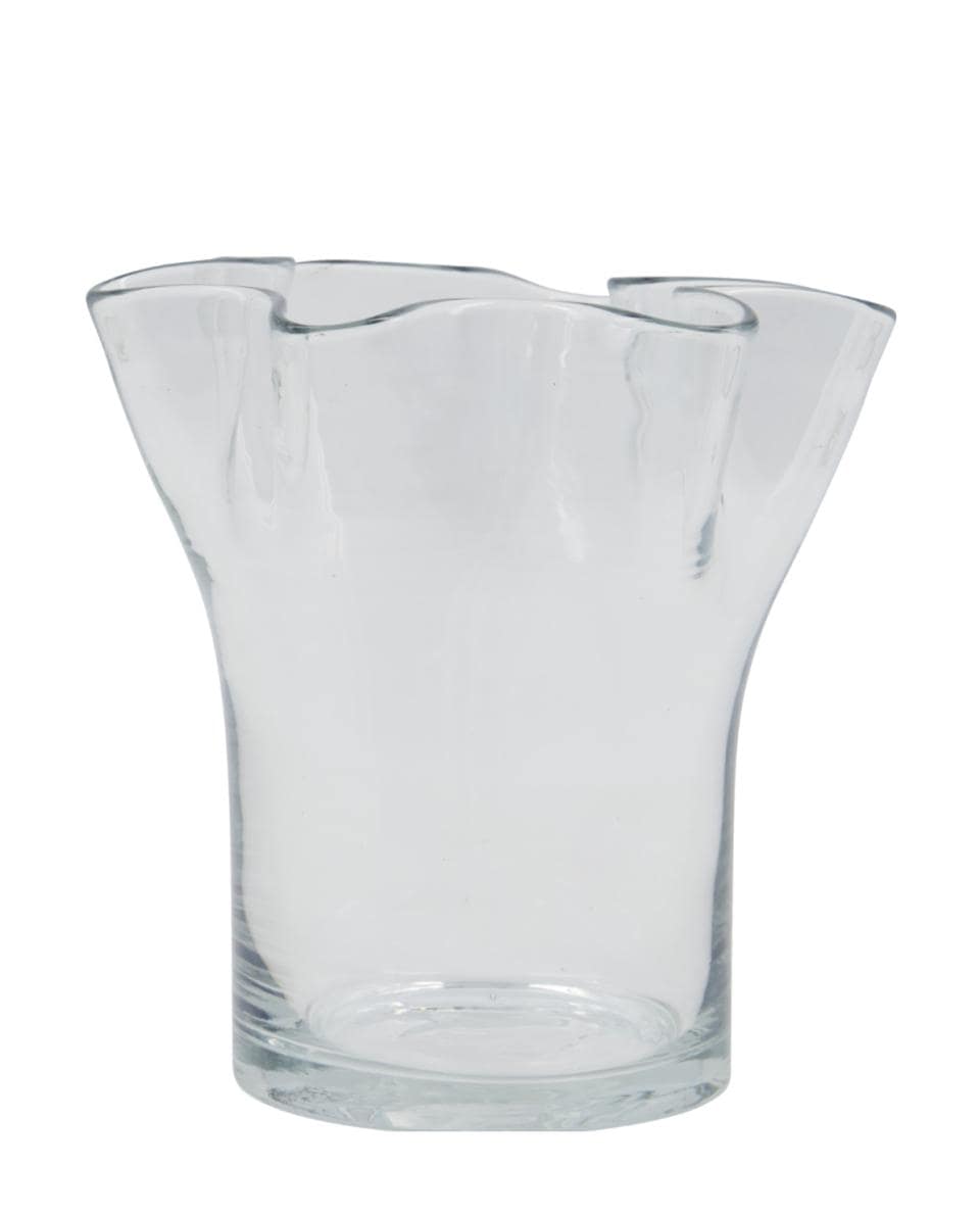 Vase Plis clear One Size