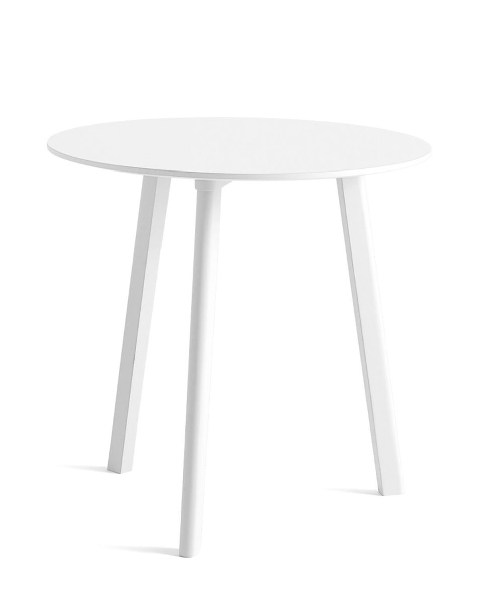 Tisch CPH Deux 220 pearl white water-based laquered beech 