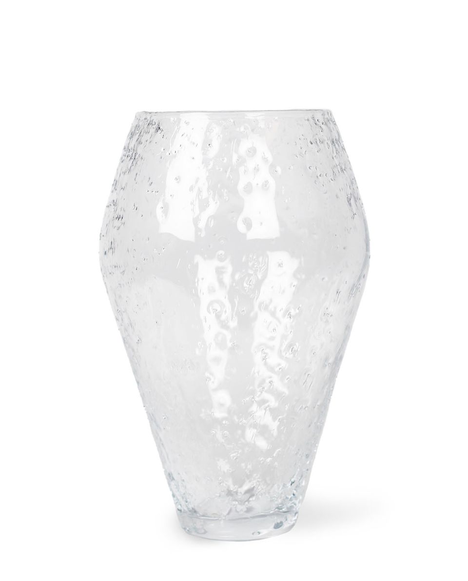 Vase Crushed Glass large One Size